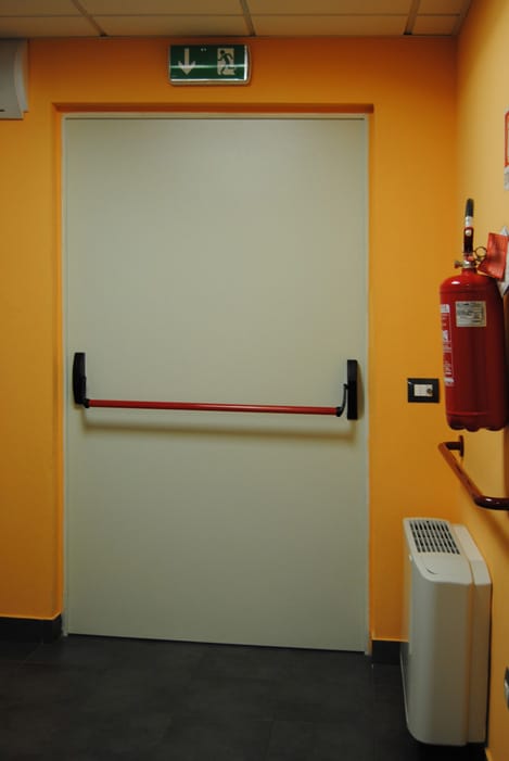 Ugrađena metalna protivpožarna vrata