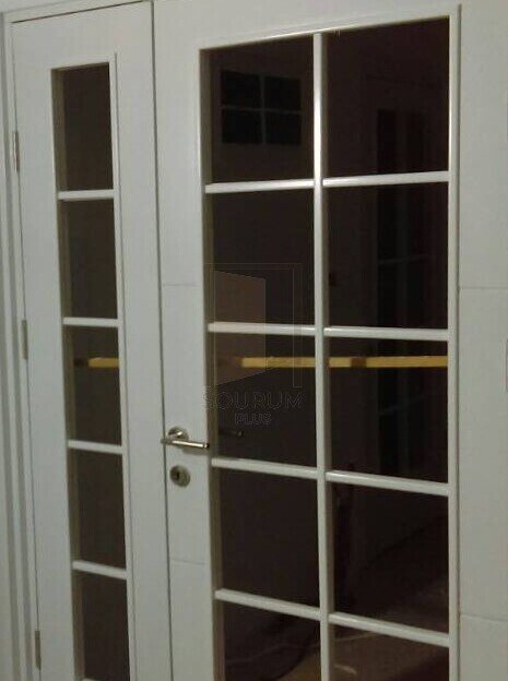 Sobna vrata sa dva krila i staklenim površinama