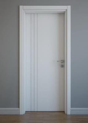 Ugrađena sobna vrata sa ornamentima